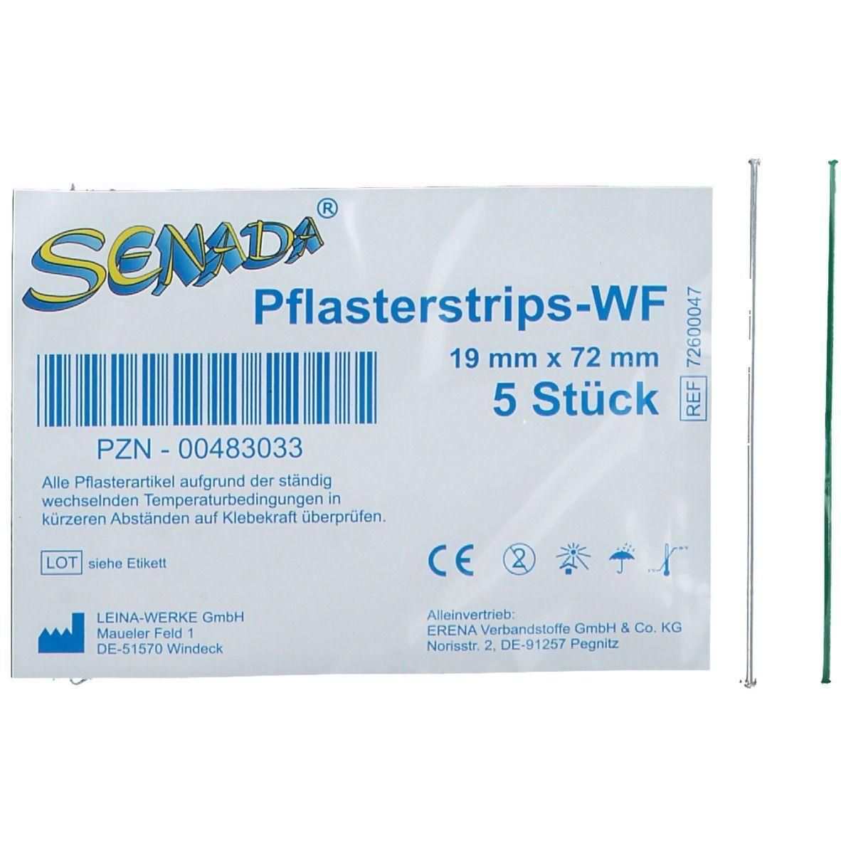 Senada Pflasterstrips 19x72 mm x5 5x5 St Pflaster