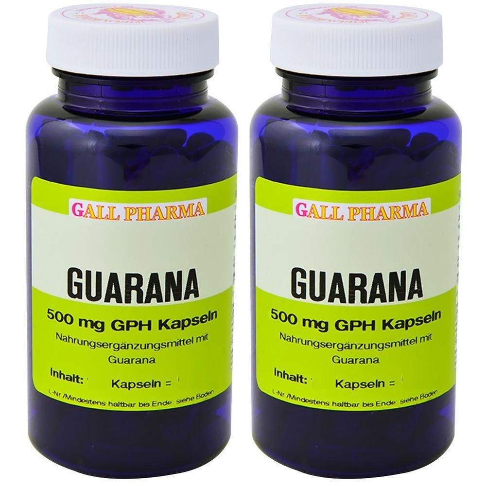 Guarana 500 mg GPH Kapseln x2 2x180 St