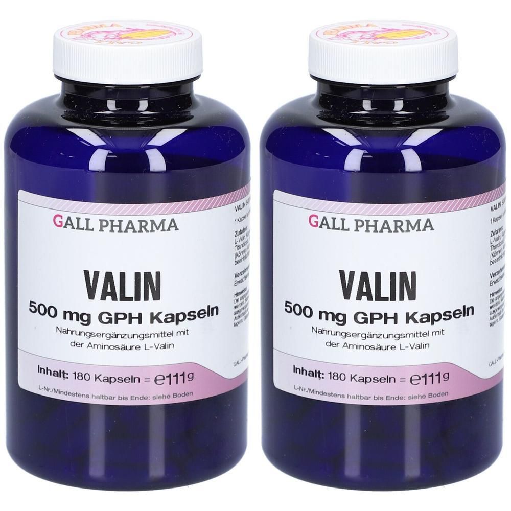 Valin 500 mg GPH Kapseln x2 2x180 St