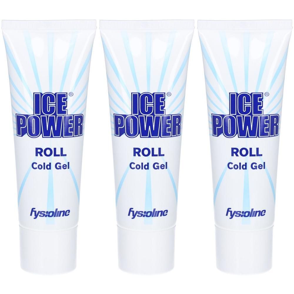 ICE Power Cold Gel Roll in Verkaufsverpackung x3 3x75 ml