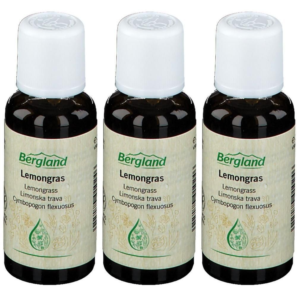 Lemongrasöl x3 3x30 ml Ätherisches Öl