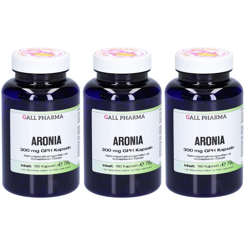 Aronia 300 mg GPH Kapseln x3 3x180 St