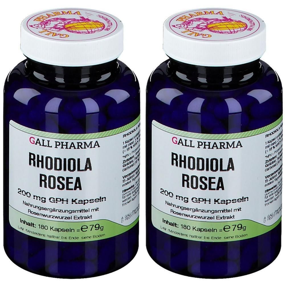 Rhodiola Rosea 200 mg GPH Kapseln x2 2x180 St