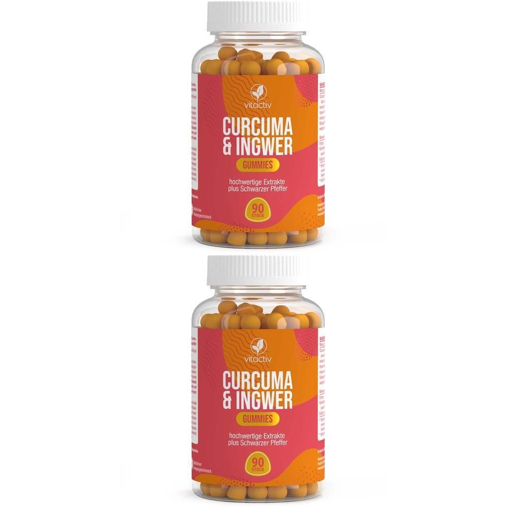 Curcuma & Ingwer Gummies x2 2x90 St Kaudragees