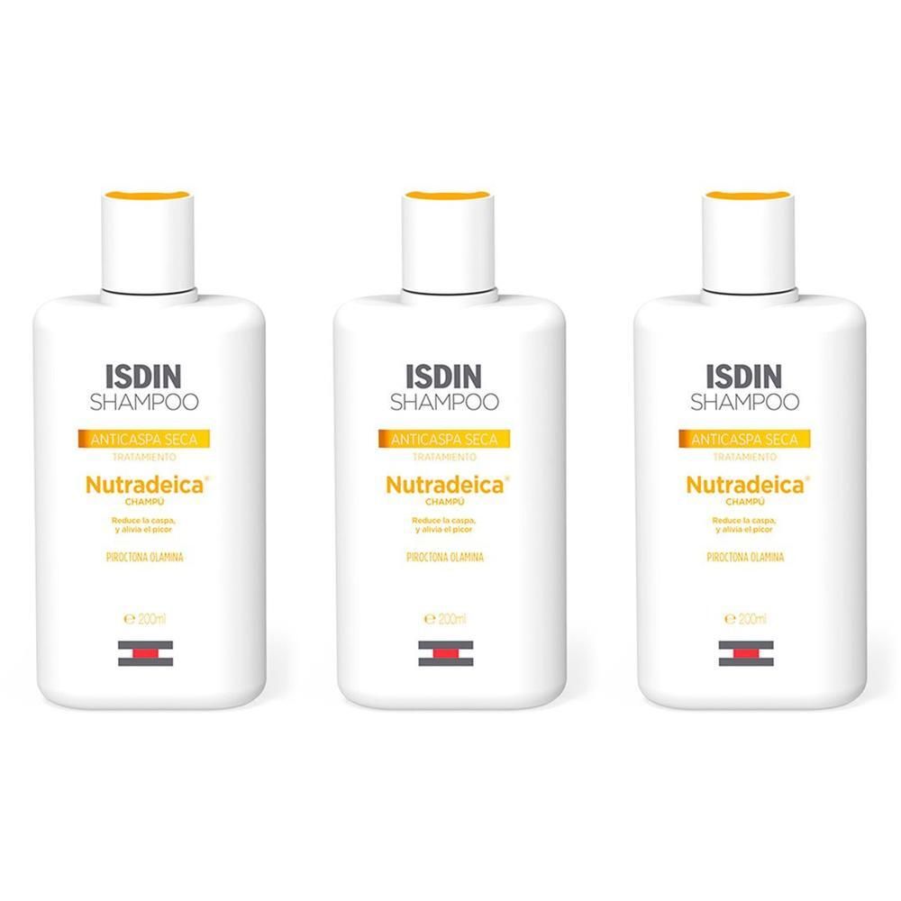 Isdin Nutradeica Shampoo DRY x3 3x200 ml