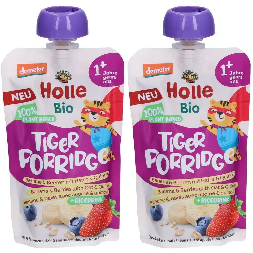 Tiger Porrid Ban&Bee Ha&Qu Bio x2 2x110 g