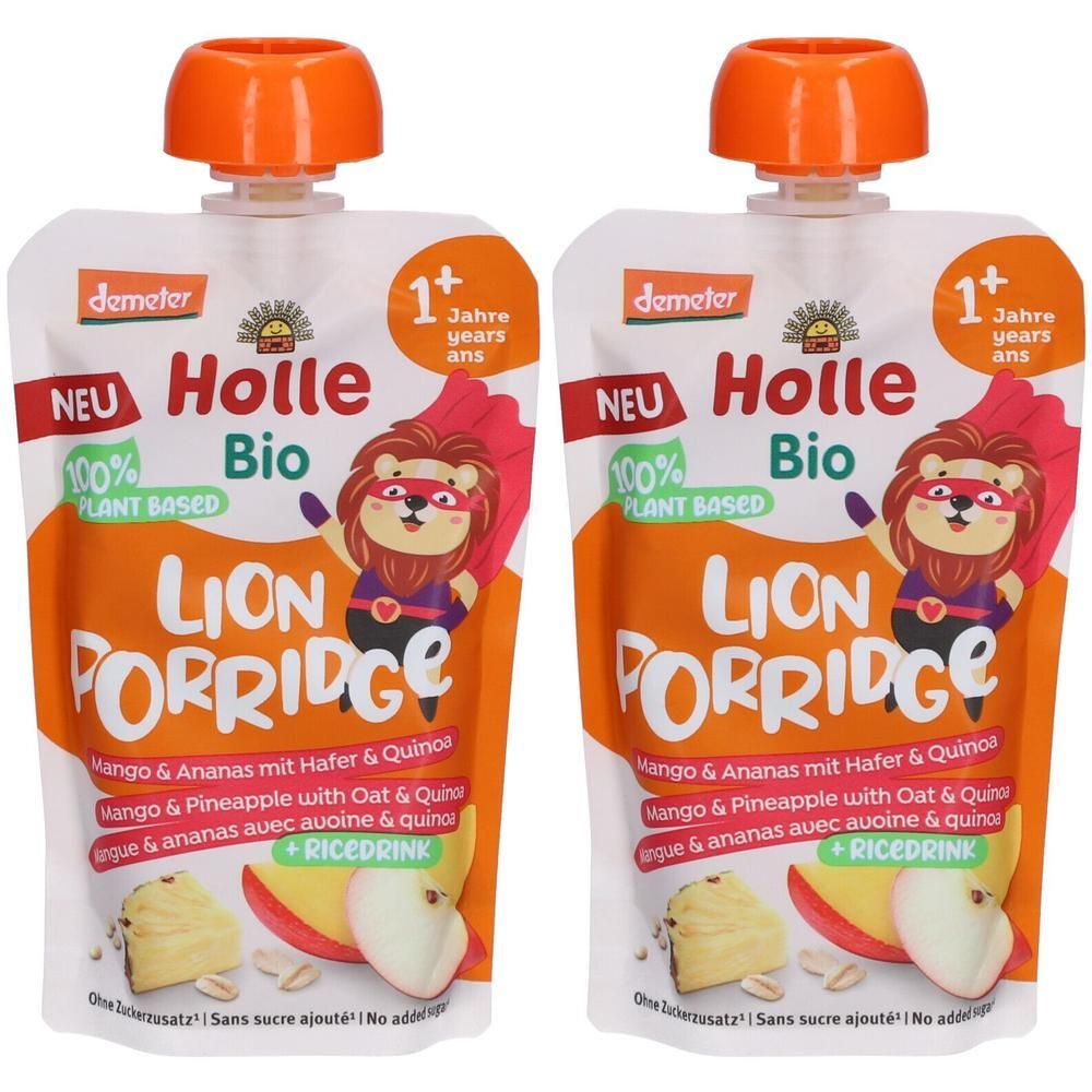 Lion Porrid Man&Ana Ha&Qui Bio x2 2x110 g