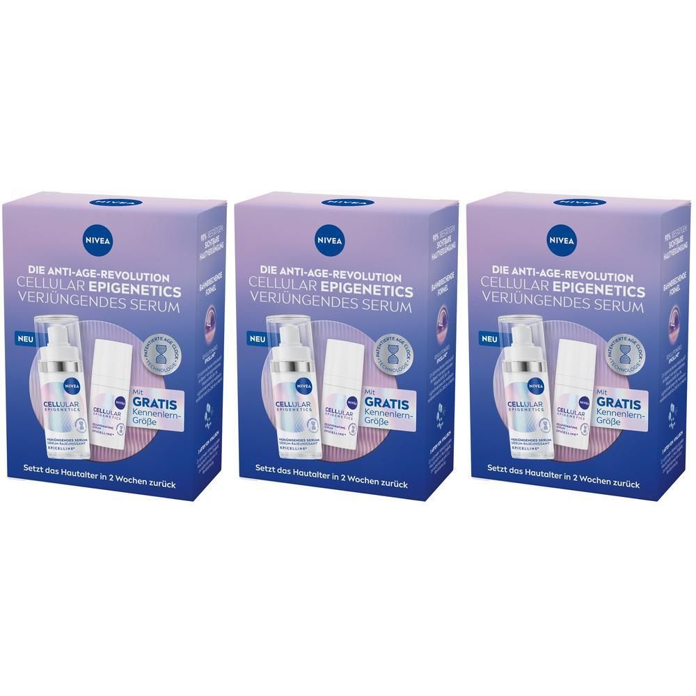 Nivea Cellular Epigenetics Serum 30ml +15ml x3 3x45 ml