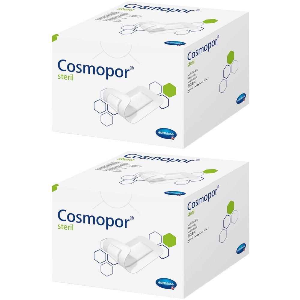 Cosmopor steril Wundverband 6x10 cm x2 2x25 St Pflaster