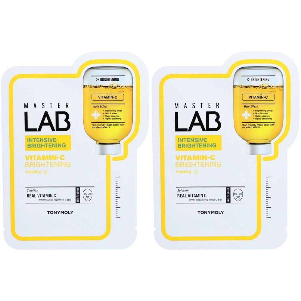 Master Lab Sheet Mask Vitamin C x2 2x1 St Gesichtsmaske