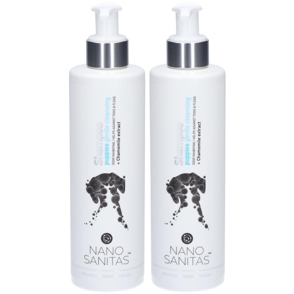 Nanosanitas Puppies gentle Cleansing Silv.Sham.Dog x2 2x250 ml Shampoo