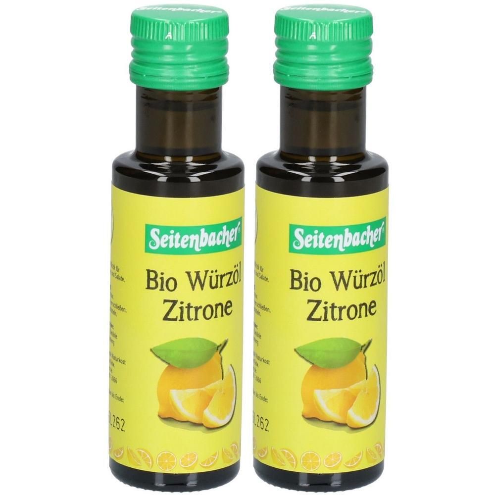 Seitenbacher Bio Würzöl Zitrone x2 2x100 ml
