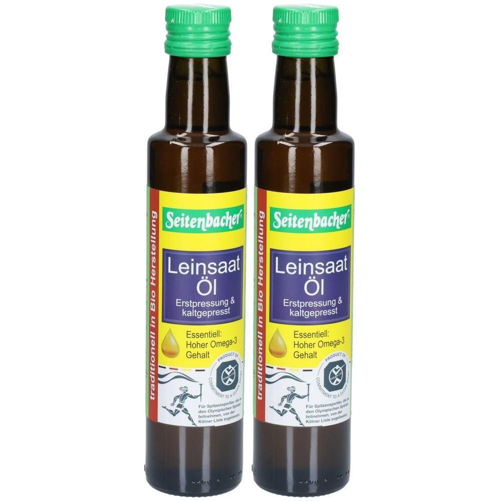 Seitenbacher Bio Leinsaat Öl x2 2x250 ml