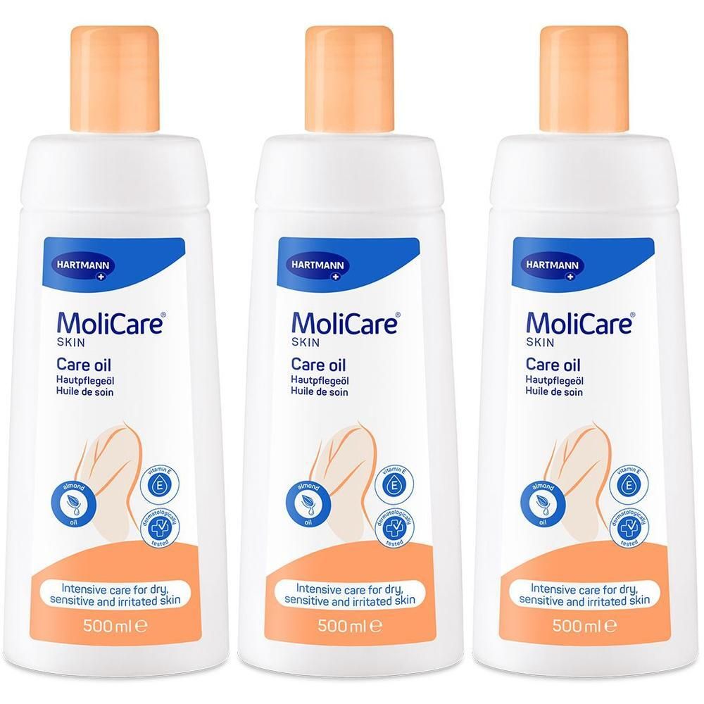 Molicare Skin Hautpflegeöl x3 3x500 ml Öl