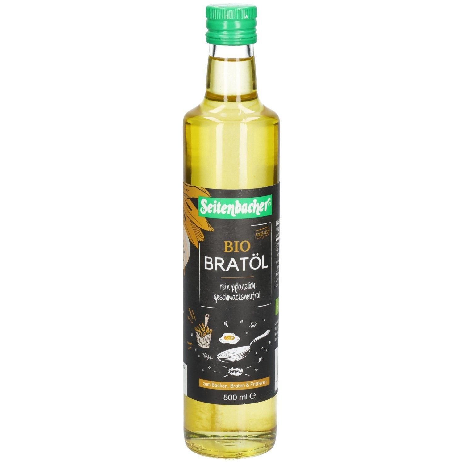 Seitenbacher Bio Bratöl, geschmacksneutral x4 4x500 ml