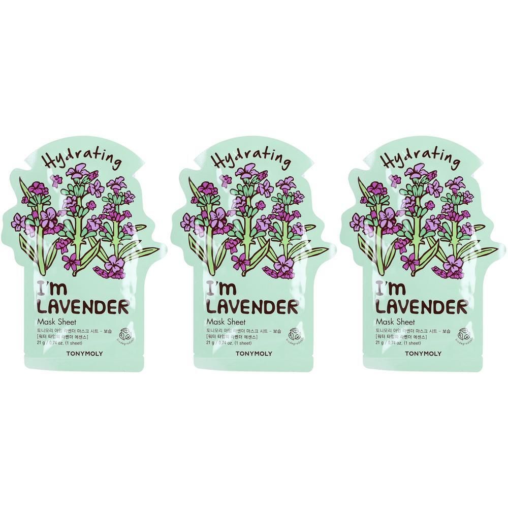 I' m Lavender Mask Sheet x3 3x1 St Gesichtsmaske