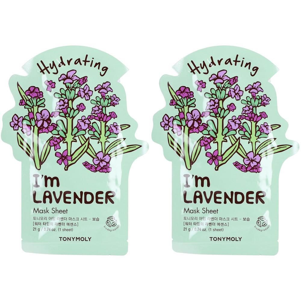 I' m Lavender Mask Sheet x2 2x1 St Gesichtsmaske