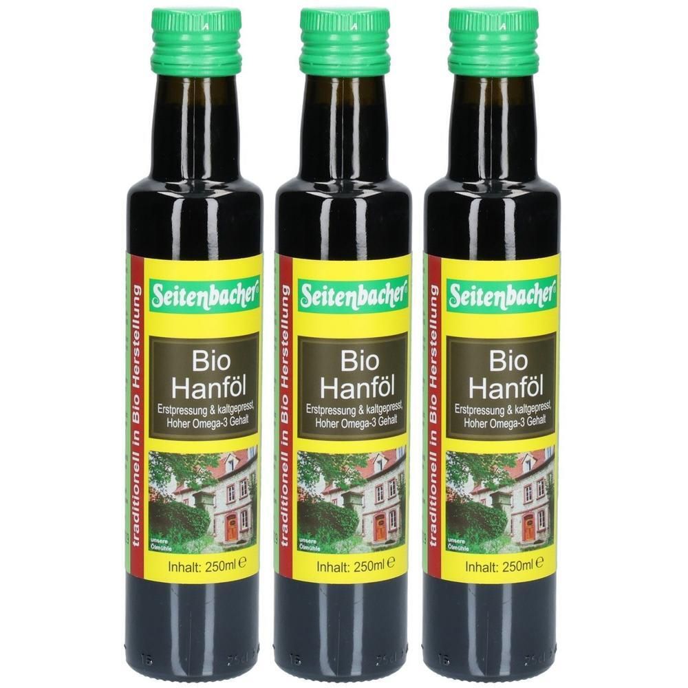 Seitenbacher Bio Hanf Öl x3 3x250 ml