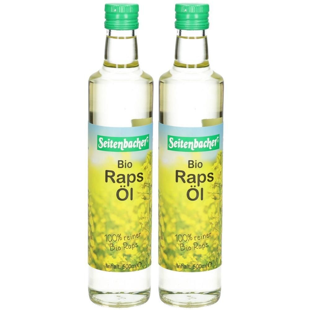 Seitenbacher Bio Raps Öl x2 2x500 ml