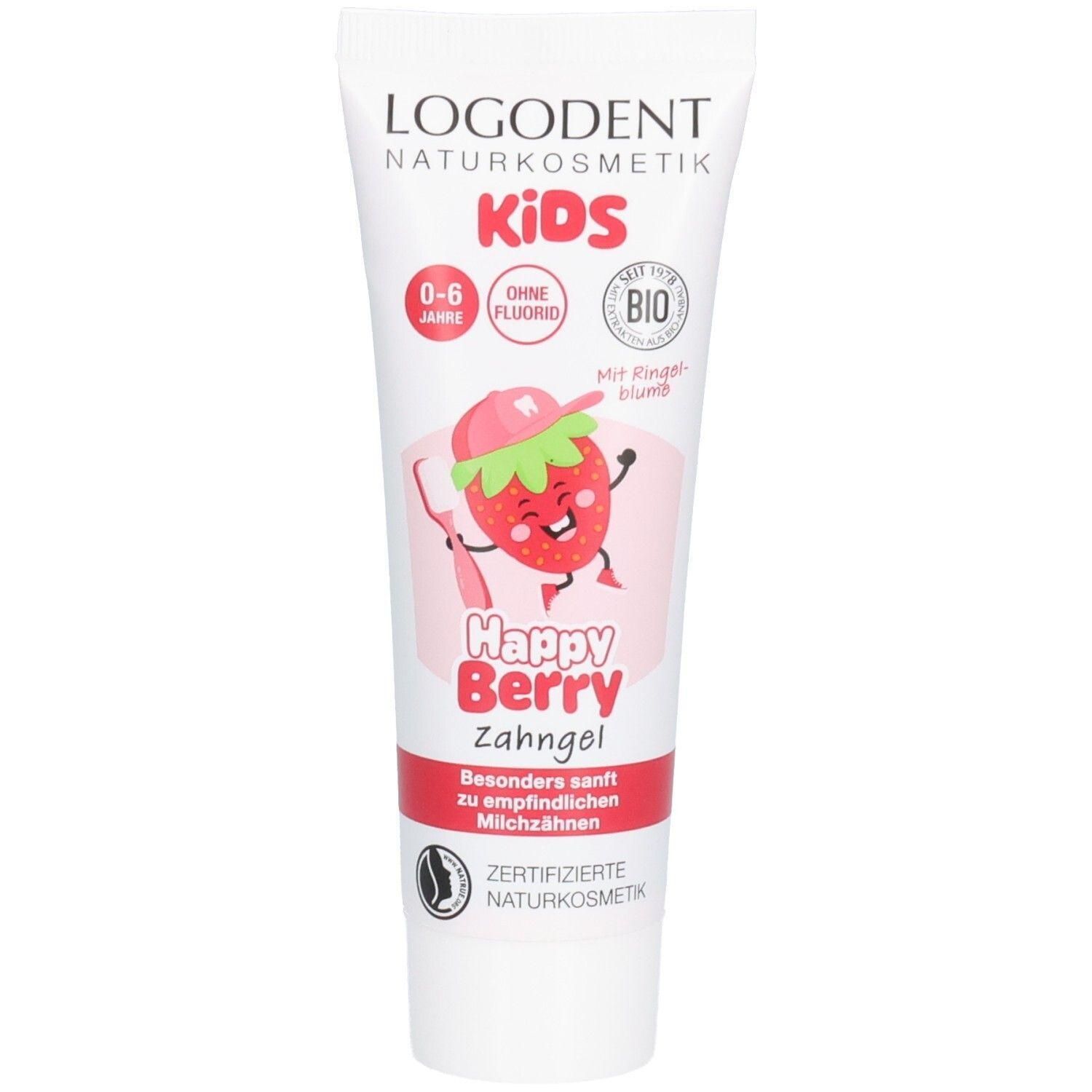 Kids Zahngel Happy Berry x4 4x75 ml