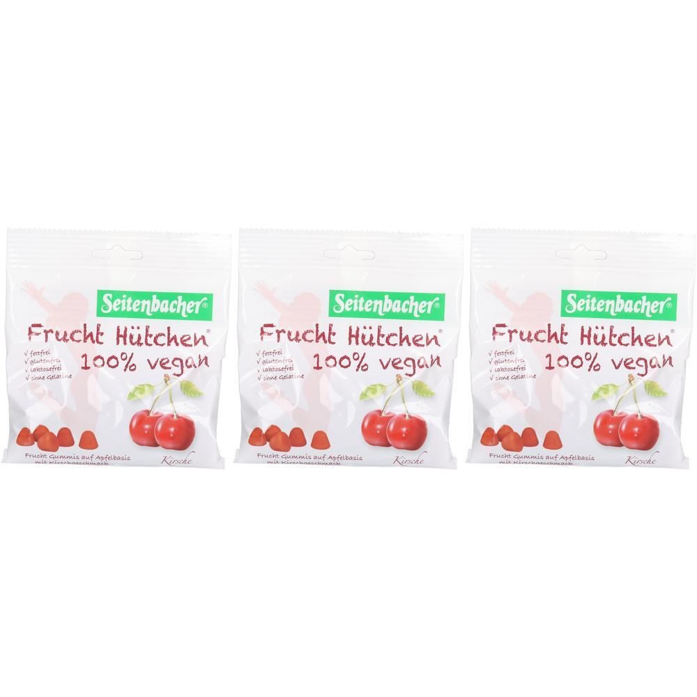 Seitenbacher 100% Vegan FH Kirsch x3 3x85 g