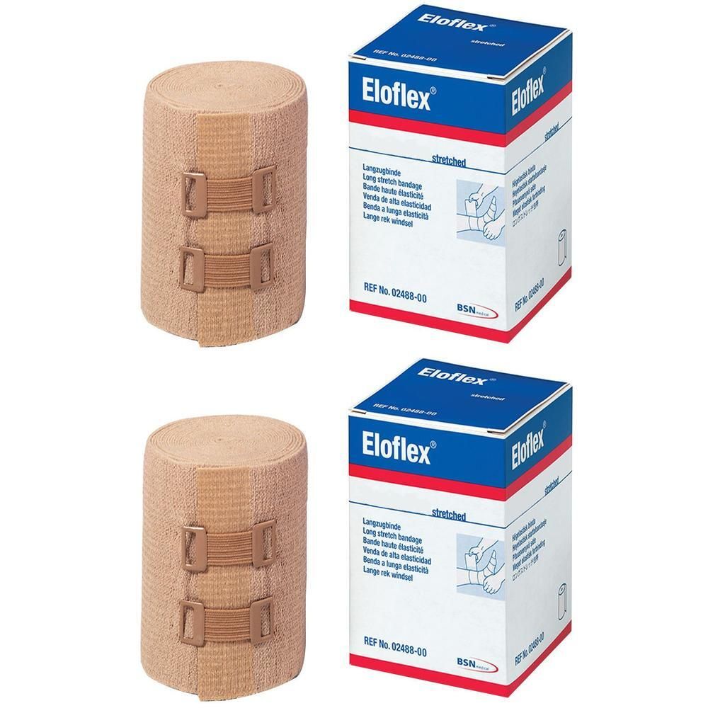 Eloflex Kompr.Binde 8 cmx7 m x2 2x1 St Binden