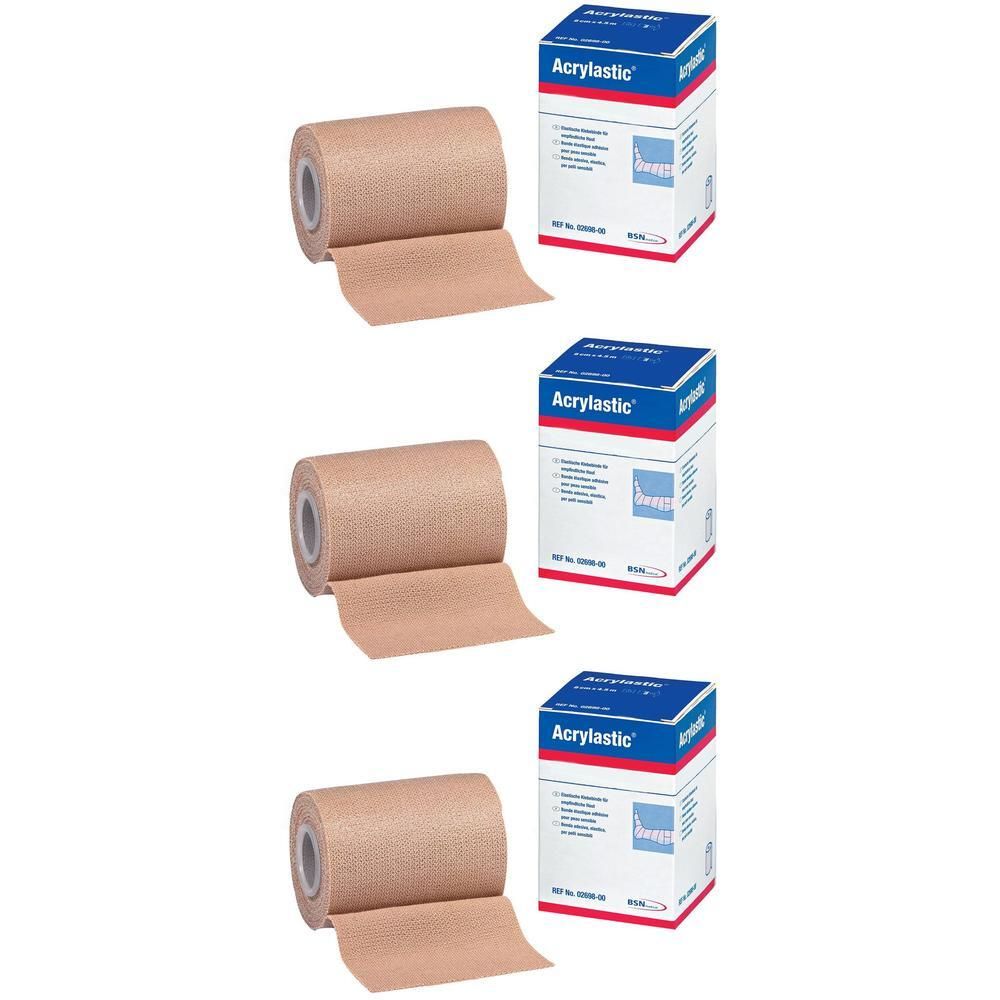 Acrylastic 10 cmx2,5 m Binden x3 3x1 St