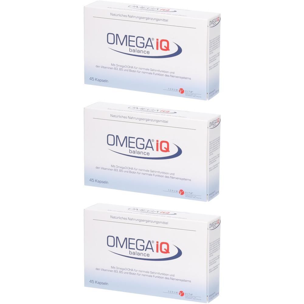 Omega IQ Kapseln x3 3x45 St