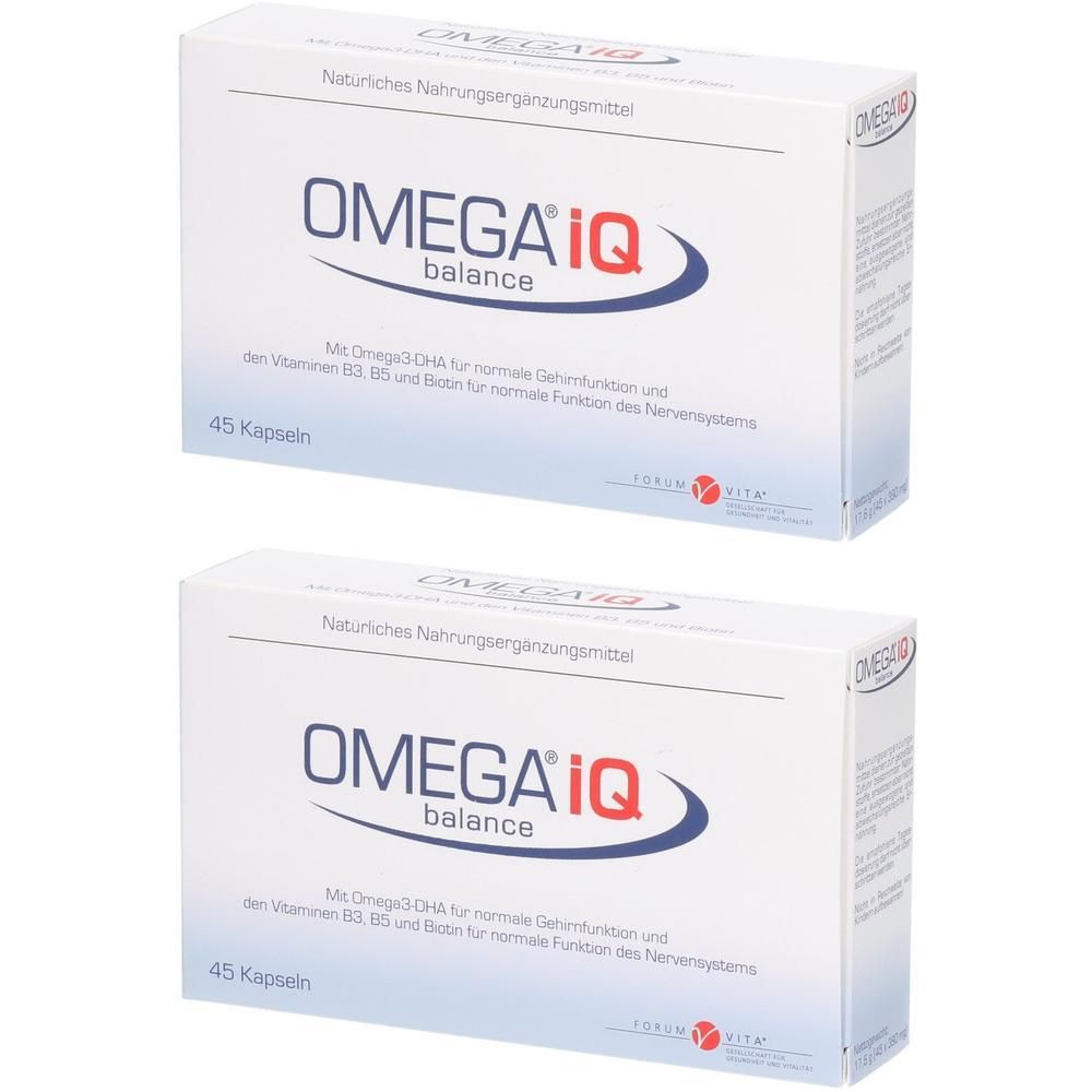 Omega IQ Kapseln x2 2x45 St