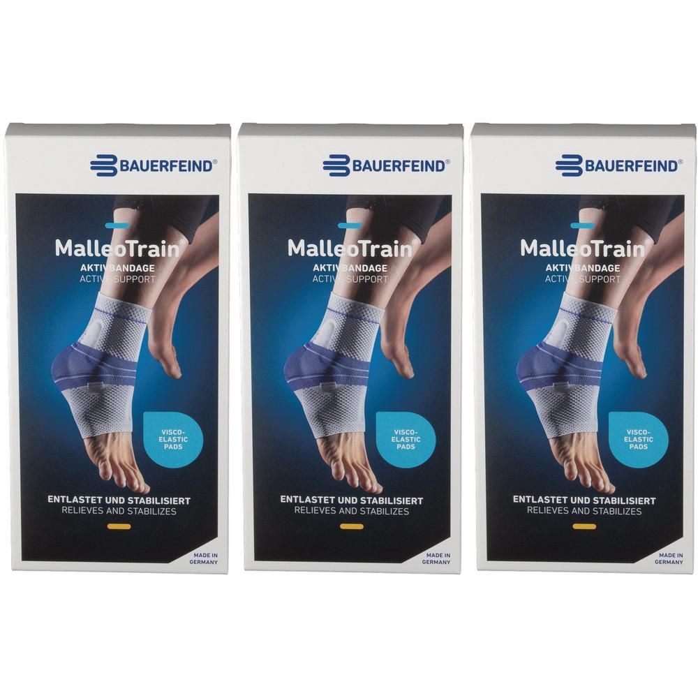 Malleotrain Sprunggelenkb.rechts Gr.1 titan x3 3x1 St Bandage(s)