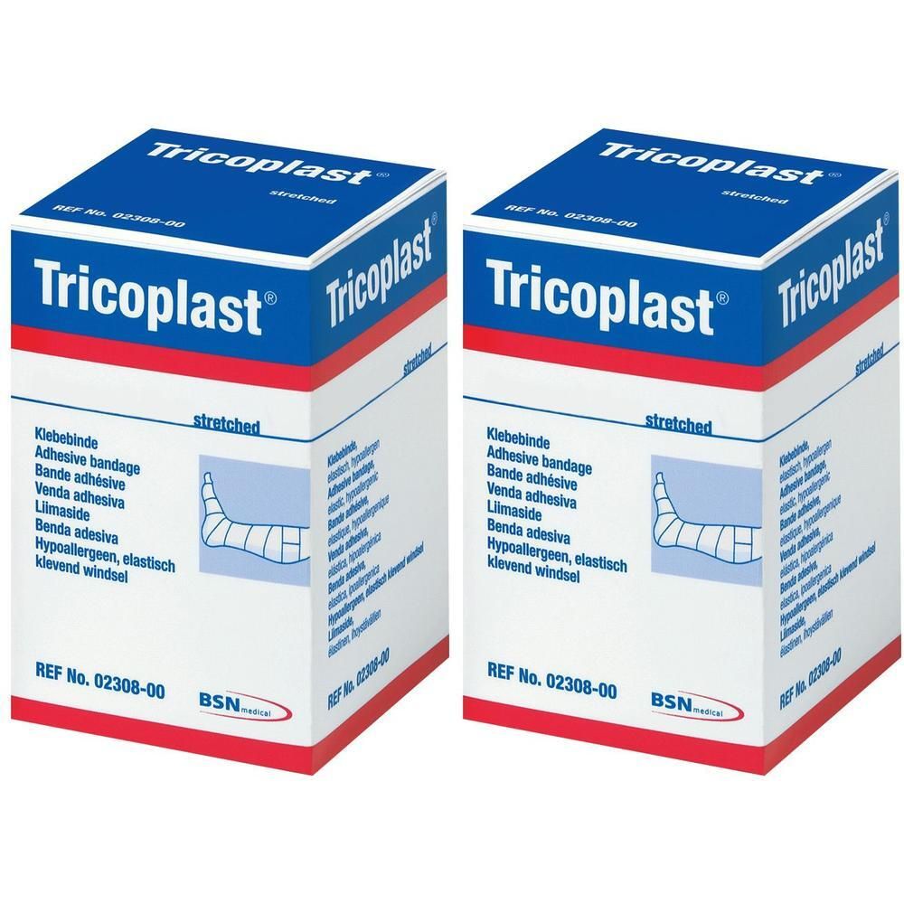 Tricoplast Pflasterbinde 10 cmx2,5 m 2310 x2 2x1 St Binden