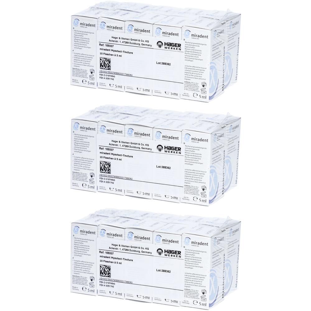 Myzotect Tincture x3 3x10x5 ml Flüssigkeit