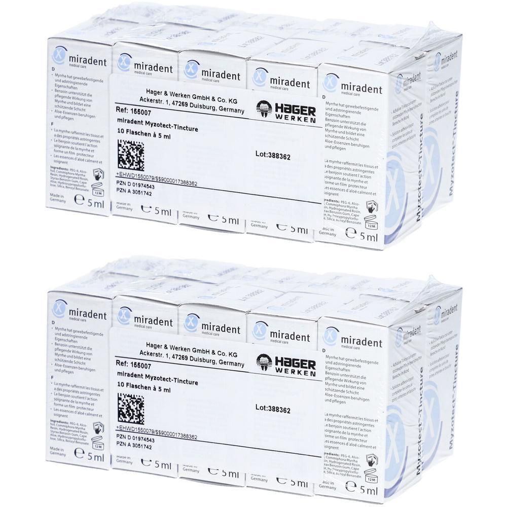 Myzotect Tincture x2 2x10x5 ml Flüssigkeit