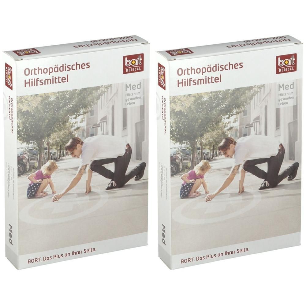 Bort Zweizug Kniestütze XL haut x2 2x1 St Bandage(s)