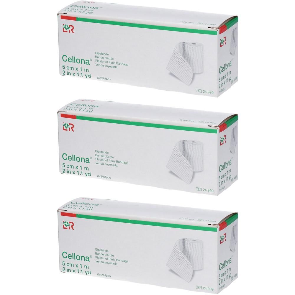 Cellona Gipsbinden 5 cmx1 m x3 3x2x5 St Binden