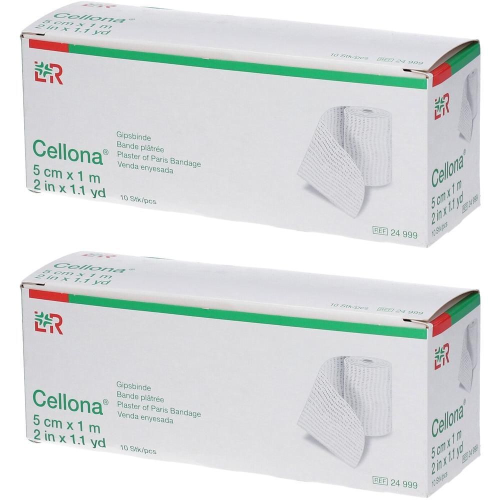 Cellona Gipsbinden 5 cmx1 m x2 2x2x5 St Binden