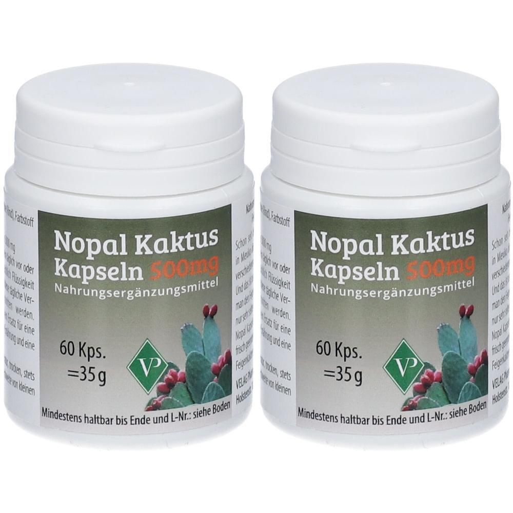 Nopal Kaktus 500 mg Kapseln x2 2x60 St