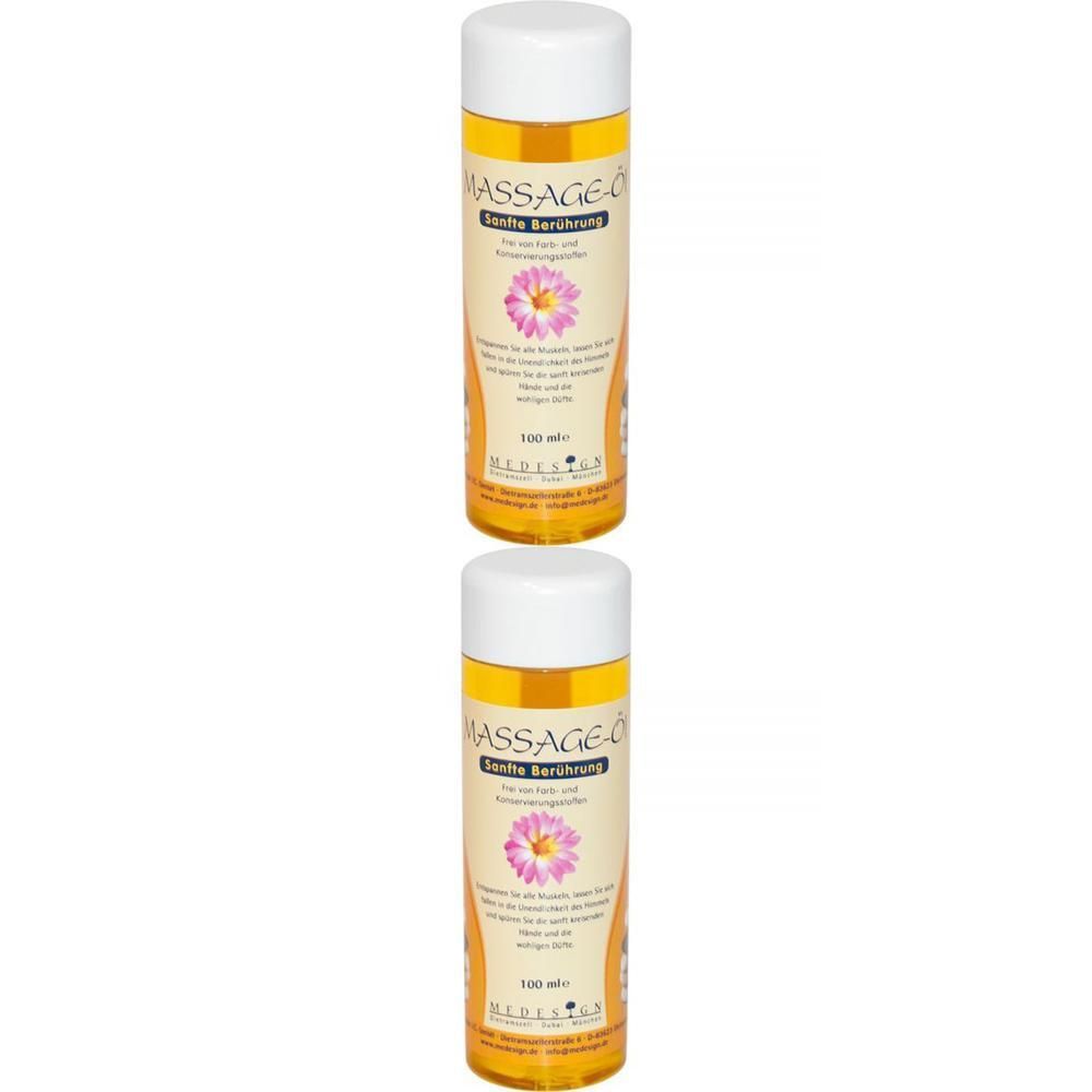Massage-Öl sanfte Berührung x2 2x100 ml Massageöl