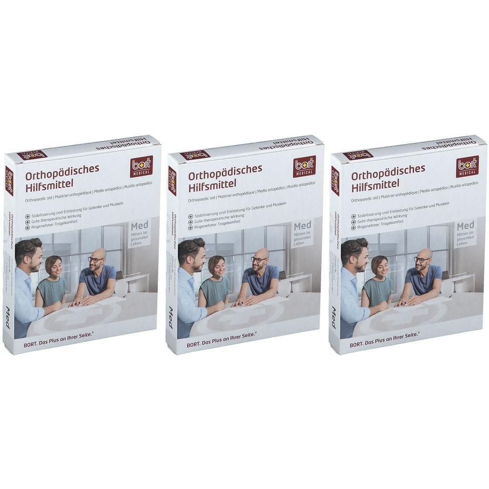 Bort Handgelenkstütze m.eingef.Daumenaussp.L haut x3 3x1 St Bandage(s)
