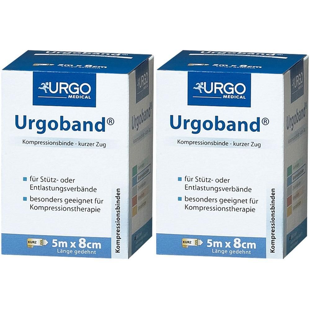 Urgoband Kurzzugbinde 8 cmx5 m x2 2x1 St Binden
