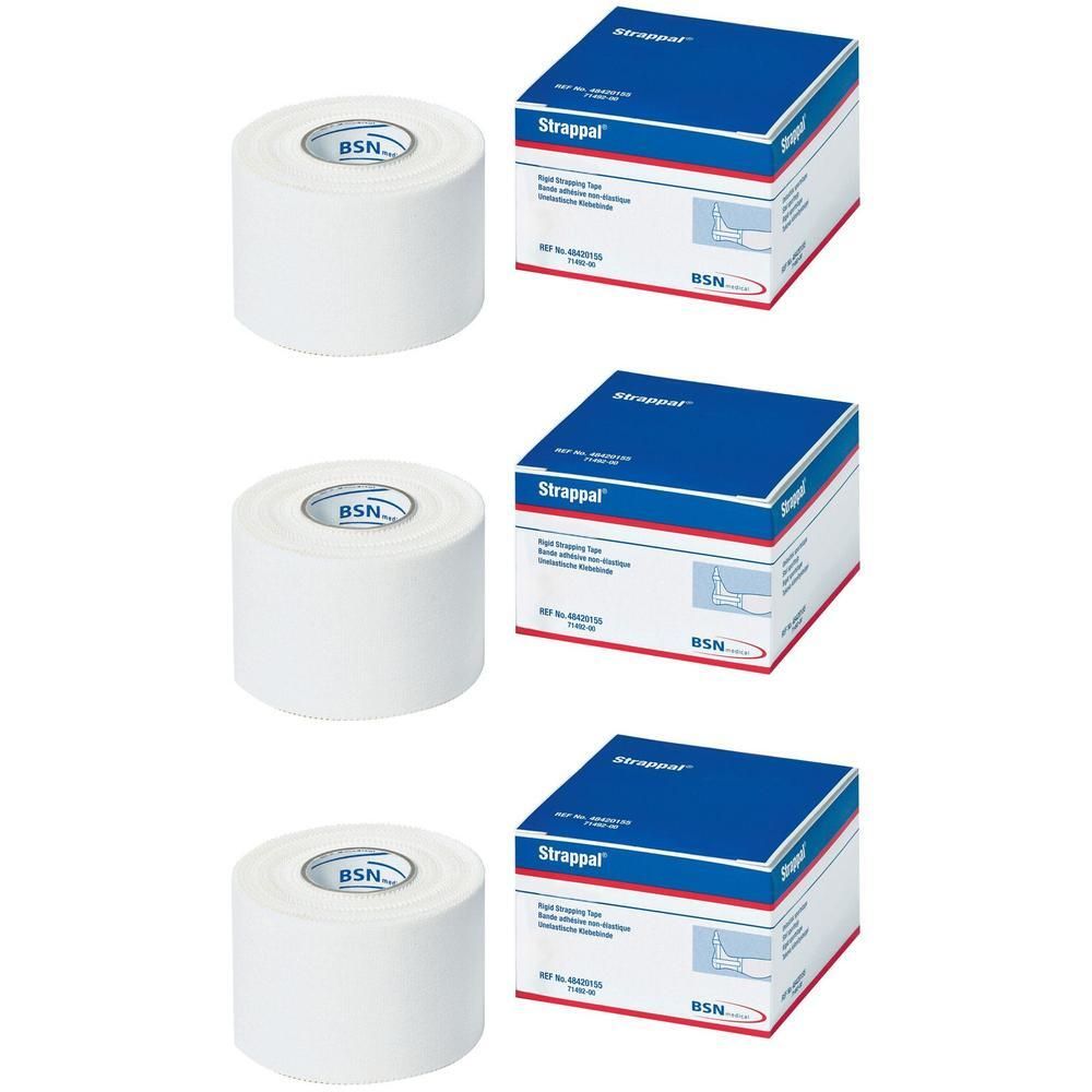 Strappal Tapeverband 2,5 cmx10 m x3 3x1 St Verband