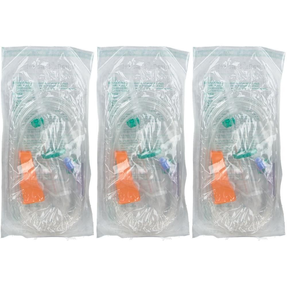 Intrafix SafeSet m.Safeflow Ventil 210 cm x3 3x1 St Infusionsset