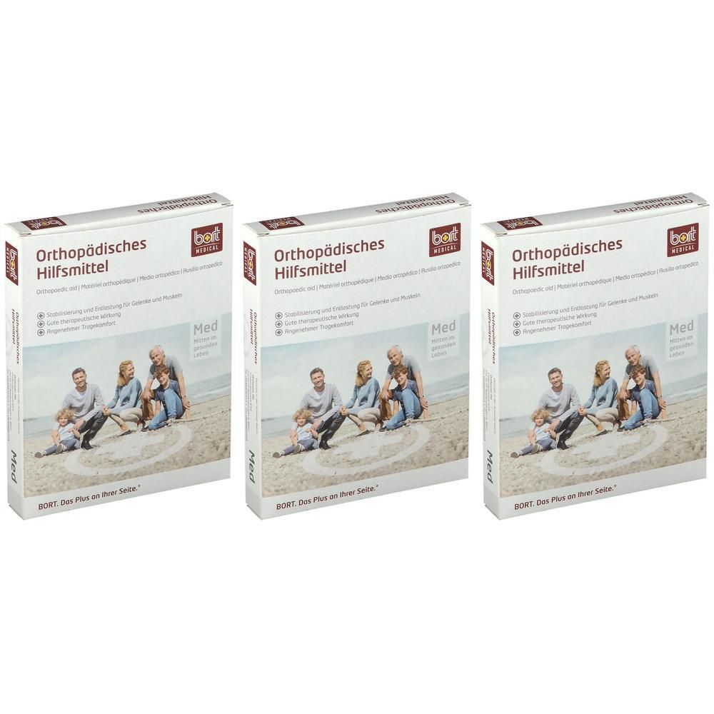 Bort Kniebandage XL schwarz x3 3x1 St Bandage(s)