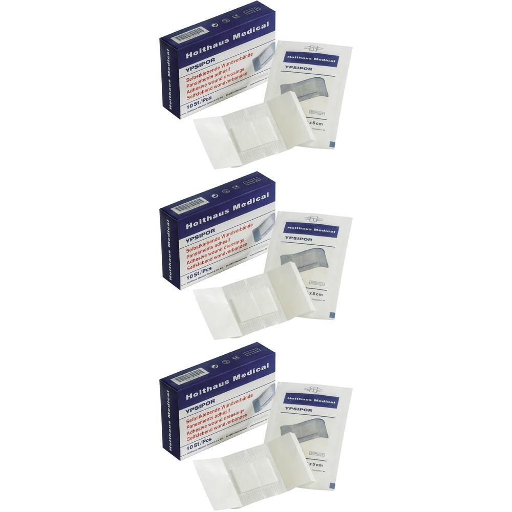 Wundverband steril Ypsipor 10x15 cm x3 3x10 St Verband