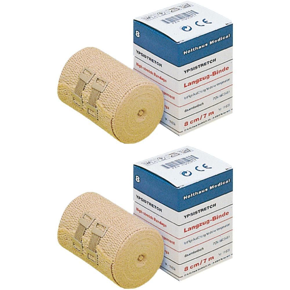 Langzugbinde kräftig Ypsistretch 12 cmx7 m x2 2x1 St Binden
