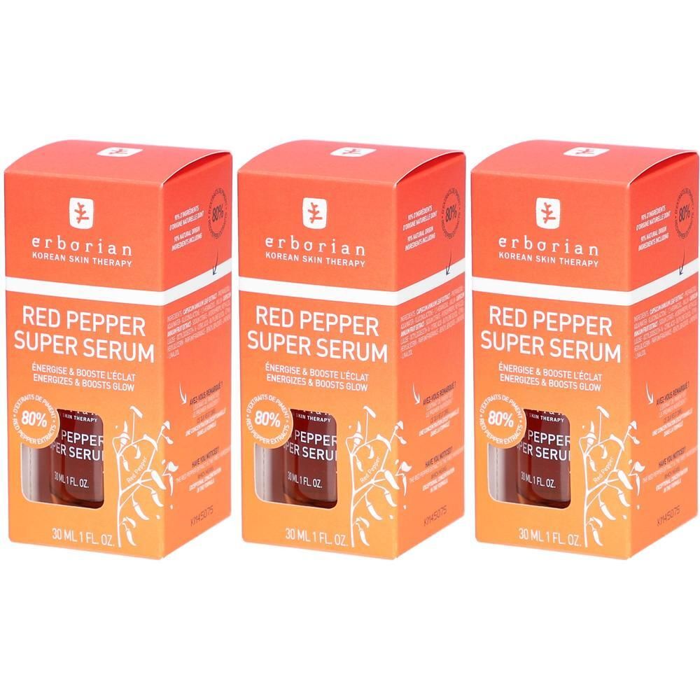 RED Pepper Super Serum x3 3x30 ml
