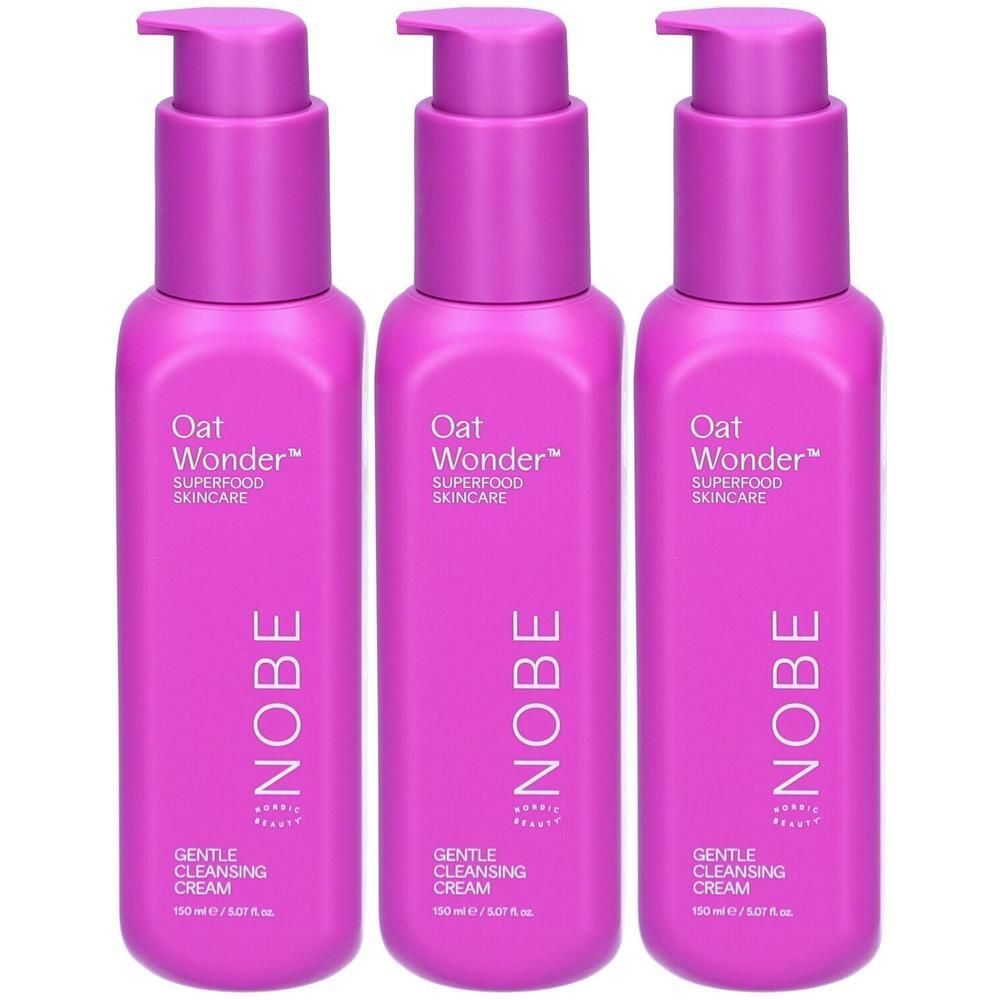 Nobe Oat Wonder® Gentle Cleansing Cream 150 ml x3 3x150