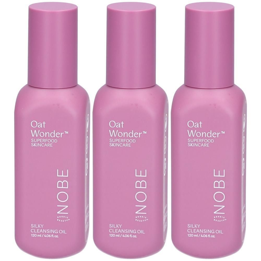 Nobe Oat Wonder® Silky Cleansing Oil 120 ml x3 3x120