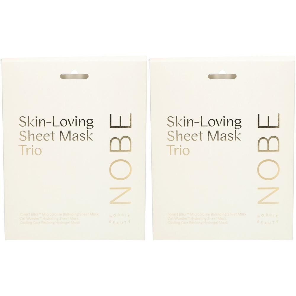 Nobe Skin-Loving Sheet Mask Trio x2 2x1 St