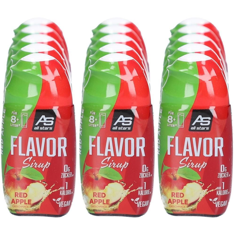 Flavor Sirup Red Apple 5x65ml Fläschchen x3 3x65 ml
